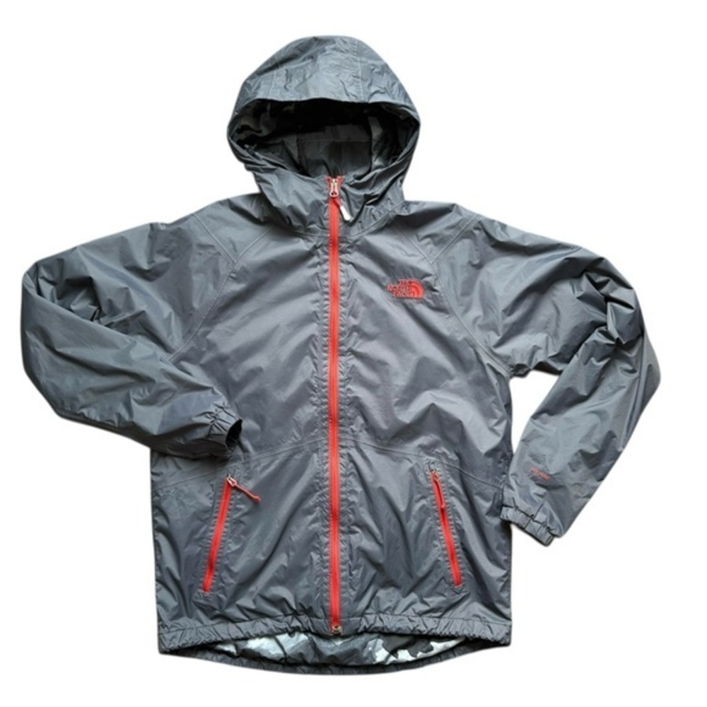 The North Face Men's Gray Camouflage Lined Jacket Coat size small.